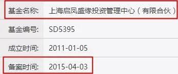 中国基金备案查询