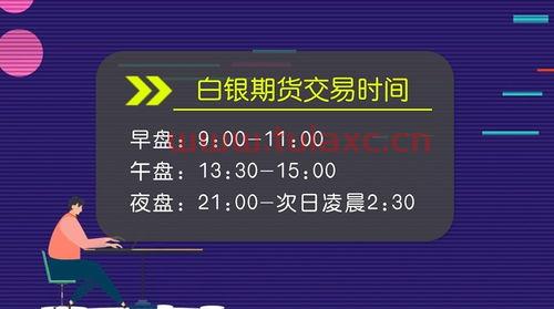 白银期货交易时间