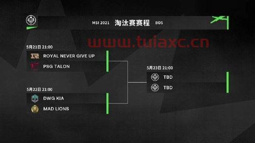 英雄联盟msi2021赛程结果