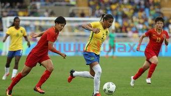 中国女足对巴西女足