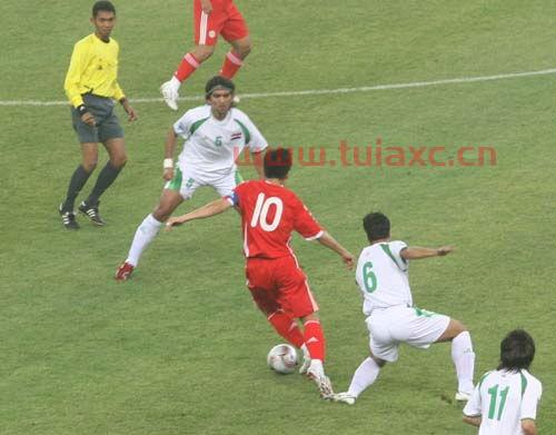中国足球对伊拉克