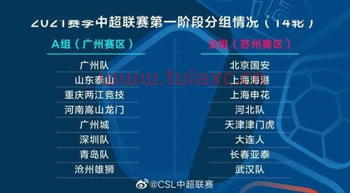 2022赛季中超联赛赛程表今天更新