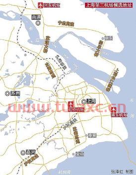 最新上海第三机场选址