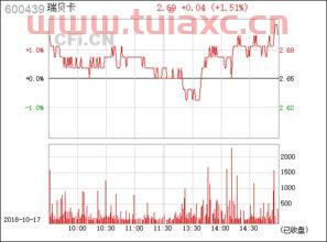 瑞贝卡股票行情