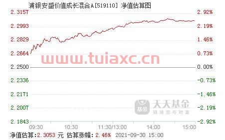 浦银安盛价值成长