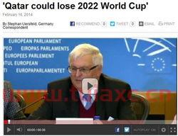 卡塔尔或失去举办世界杯资格