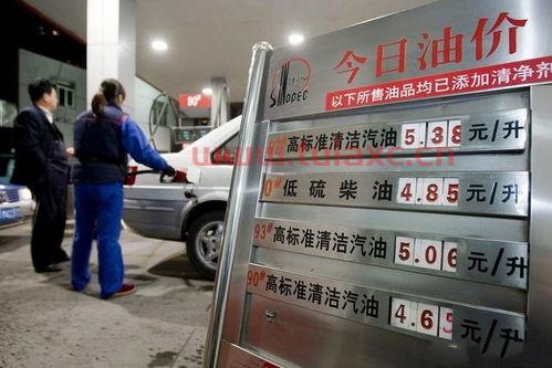 今天中国石化92号汽油价格（中石化92号今日汽油价格） 第1张